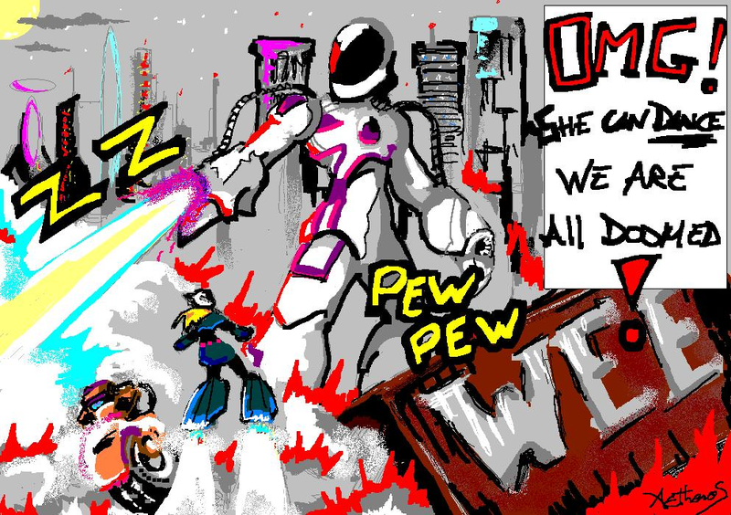Illustration for article titled 90 Visions of Future in MS Paint are Terrifying, Insane